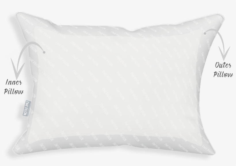 Shop Fine Pillow For Body, Neck, Support And Best Sleeping - Cushion, transparent png