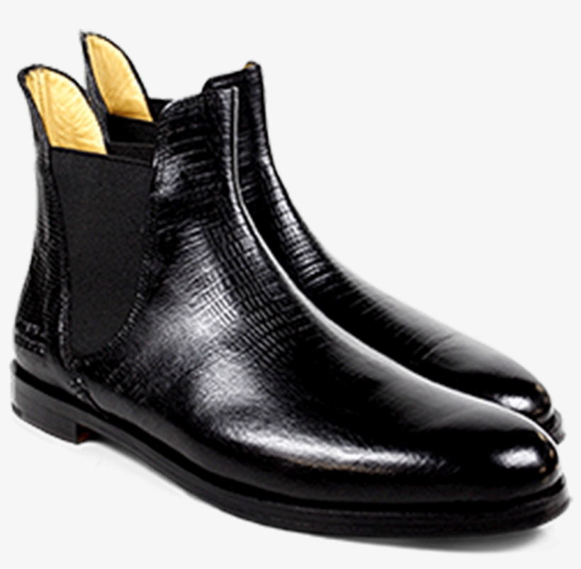 Ankle Boots Susan 2 Lizzard Black Hrs - Chelsea Boot, transparent png