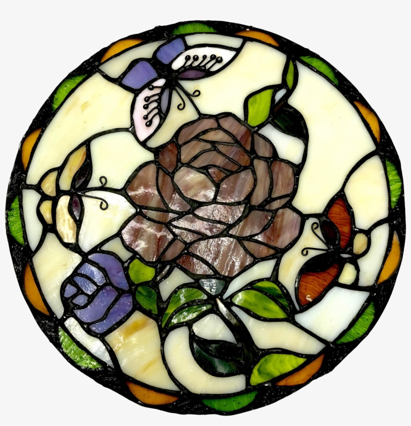 Stained Glass Transparent Transparent Background - Stained Glass, transparent png