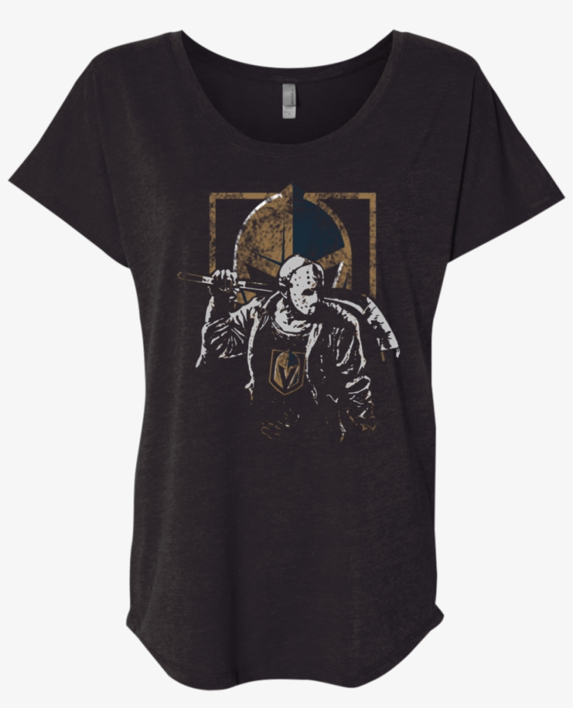 Jason Voorhees Vegas Golden Knights Halloween Shirt - T-shirt, transparent png