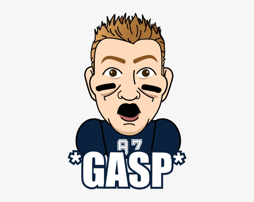 Nfl Gronk Animated Messaging Sticker - Cartoon, transparent png