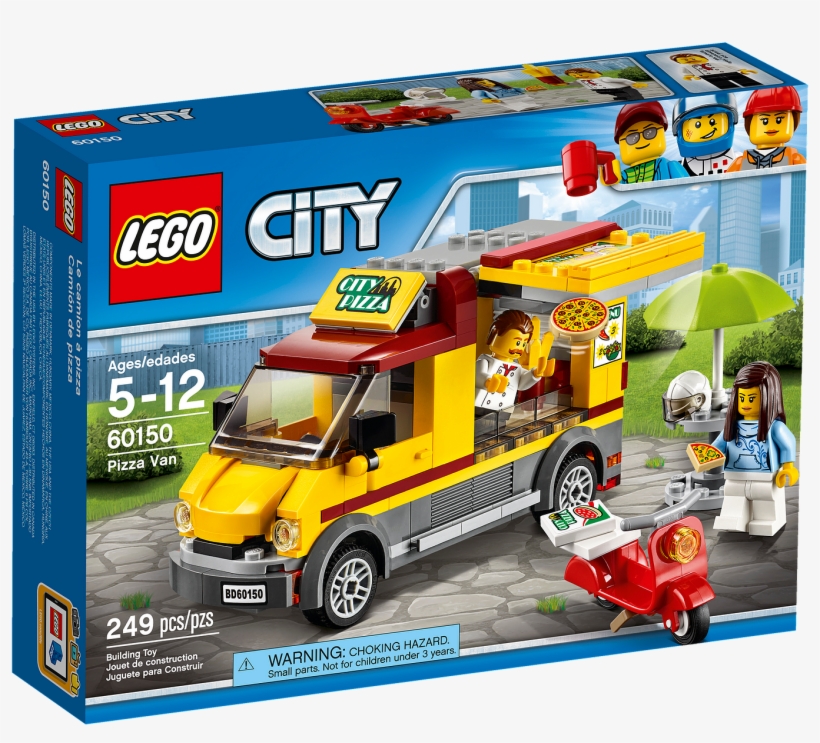 Price - Au$29 - 99 - Us$19 - 99 Exclusive To - N/a - Lego City Pizza Van, transparent png