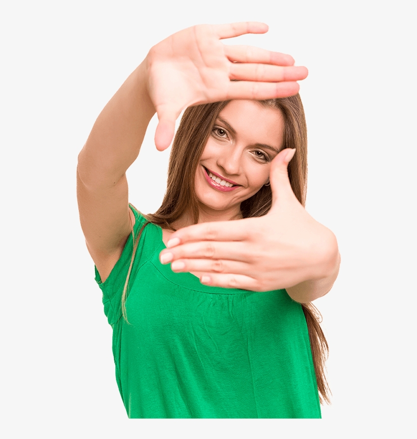 Cosmetic Adult Braces - Girl, transparent png