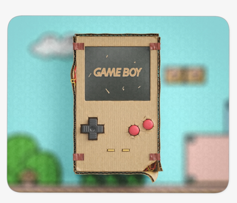 Cardboard Game Boy Mousepad - Game Boy Color, transparent png