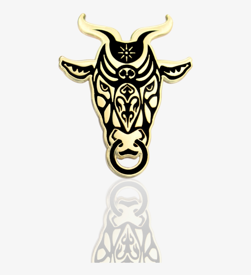Minotaur Pin - Bull, transparent png