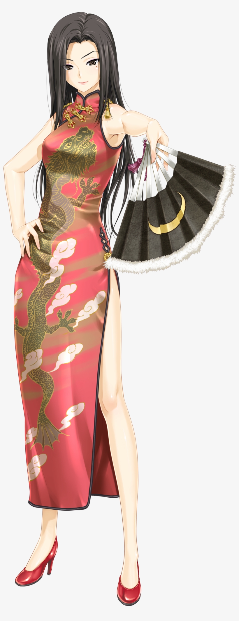 Download Png - Kimono Anime Full Body, transparent png