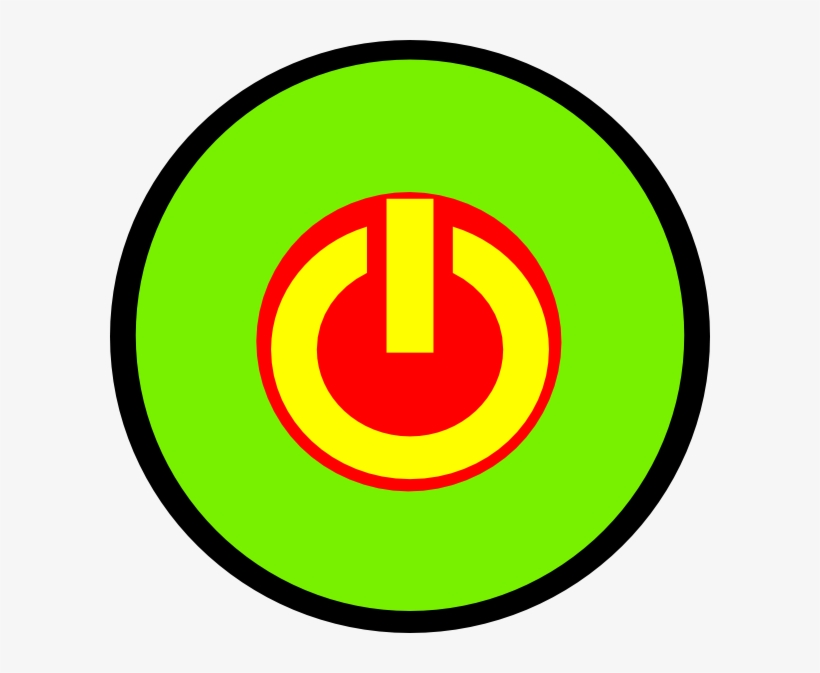 On Button By Yuri Baluyot Svg Clip Arts 600 X 593 Px, transparent png