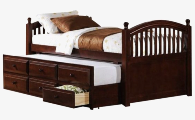 Twin Daybed Cherry, transparent png