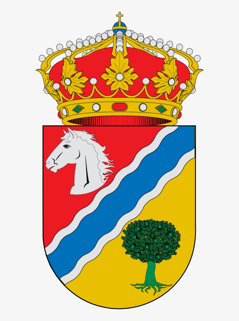 Escudo De Cabeza De Caballo - Escudo De Fuentepelayo, transparent png