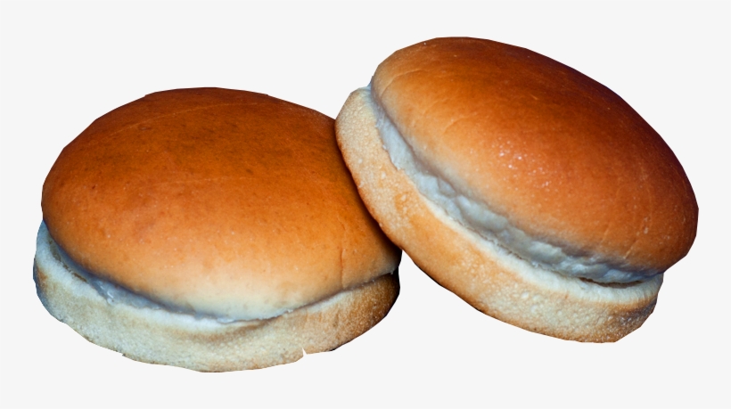 Plain Bun - Macaroon, transparent png