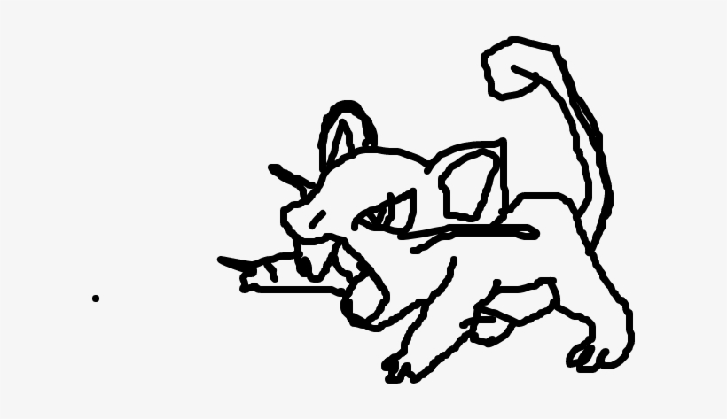 Rattata - Cartoon, transparent png