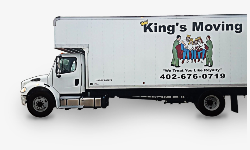 Icon Of King's Moving Truck - Trailer Truck, transparent png