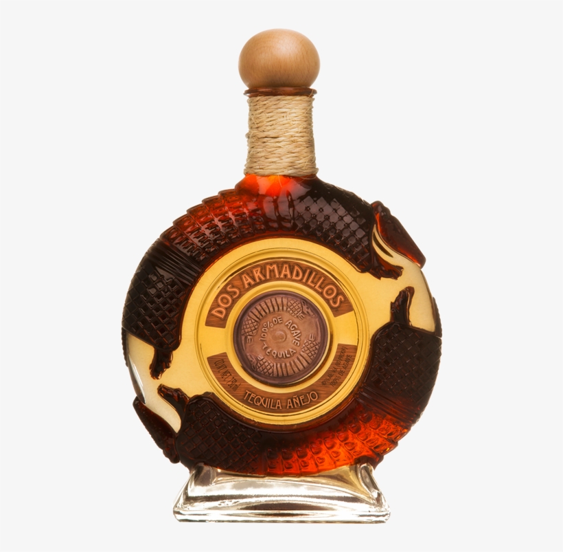 Dos Armadillos Añejo - Dos Armadillos Tequila Anejo, transparent png