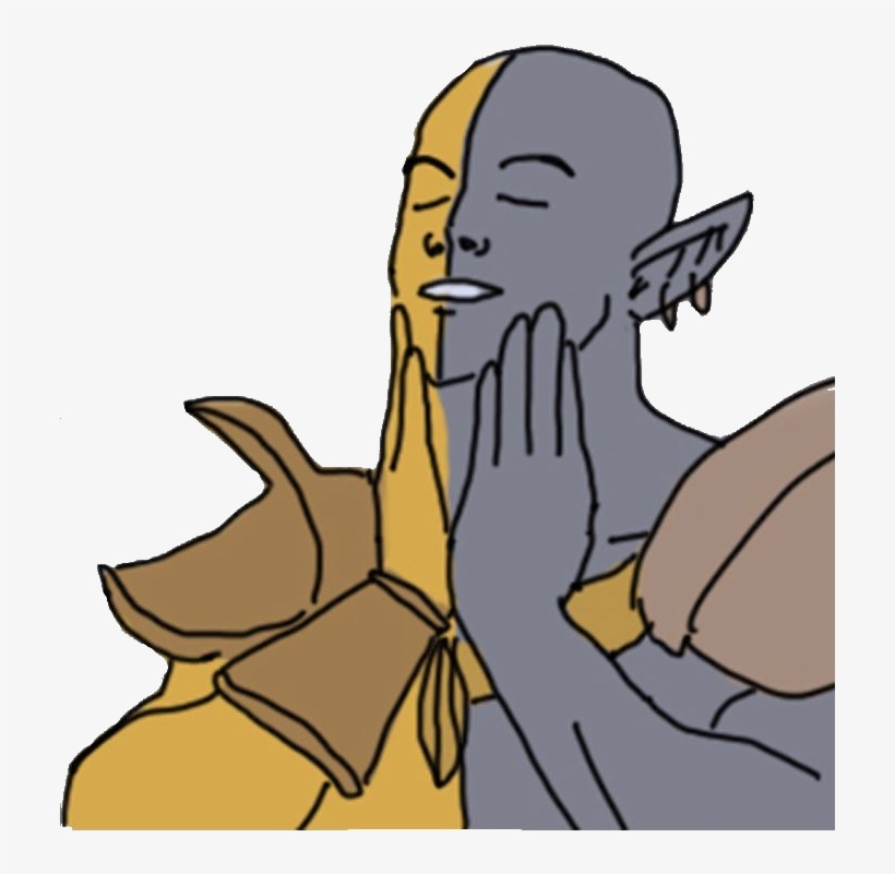 Though Now That I Think About It It Would Be Retardedly - Dunmer Master Race, transparent png