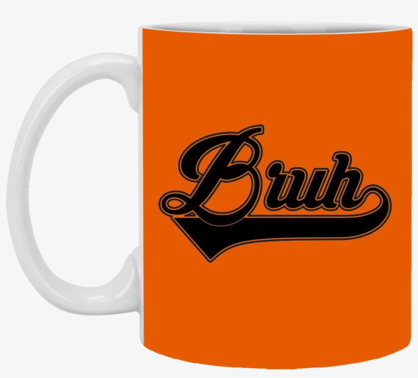 "bruh" 11 Oz - Gildan Ultra Cotton, transparent png