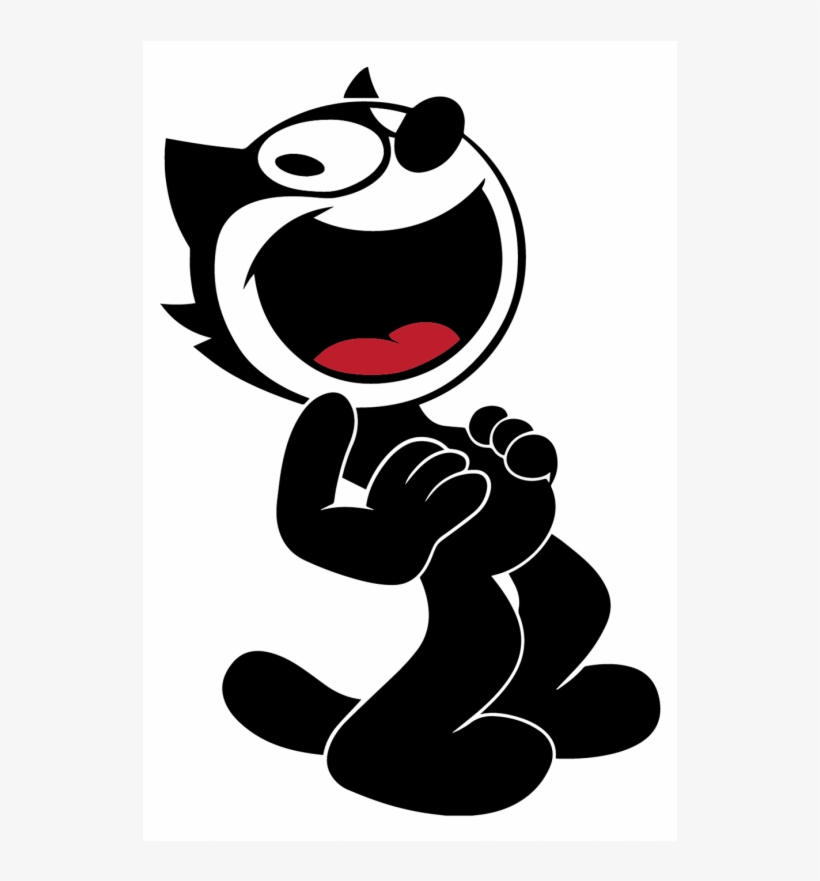 Felix Laughing Full Color Availability - Laughing Felix The Cat, transparent png