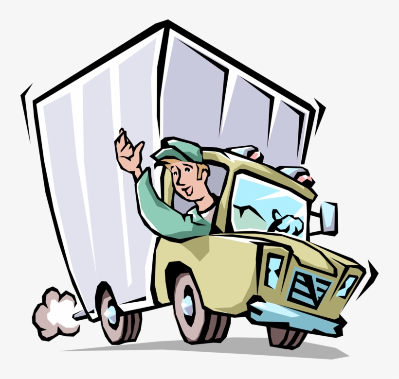 More In Same Style Group - Truck Delivery Clipart, transparent png