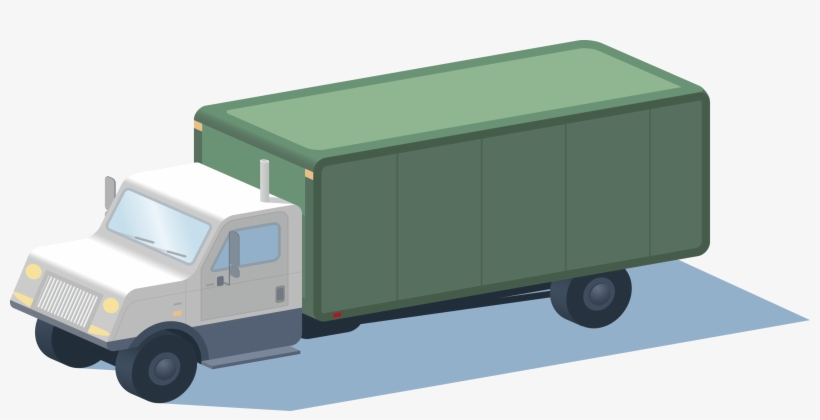 Moving-truck - Trailer Truck, transparent png