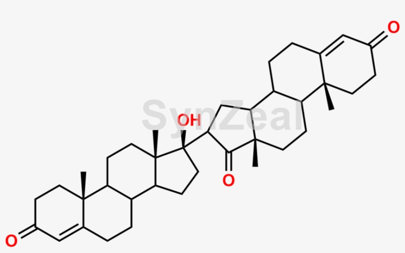 Aldol Condensation Dimer Of Testosterone - Structure, transparent png