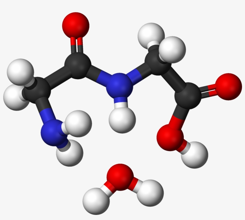 Glycine Condensation 2 3d Balls - Ethyl Acetate 3d Structure, transparent png