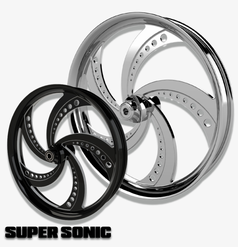 Super Sonic Custom Motorcycle Wheels - Wedding Ring, transparent png