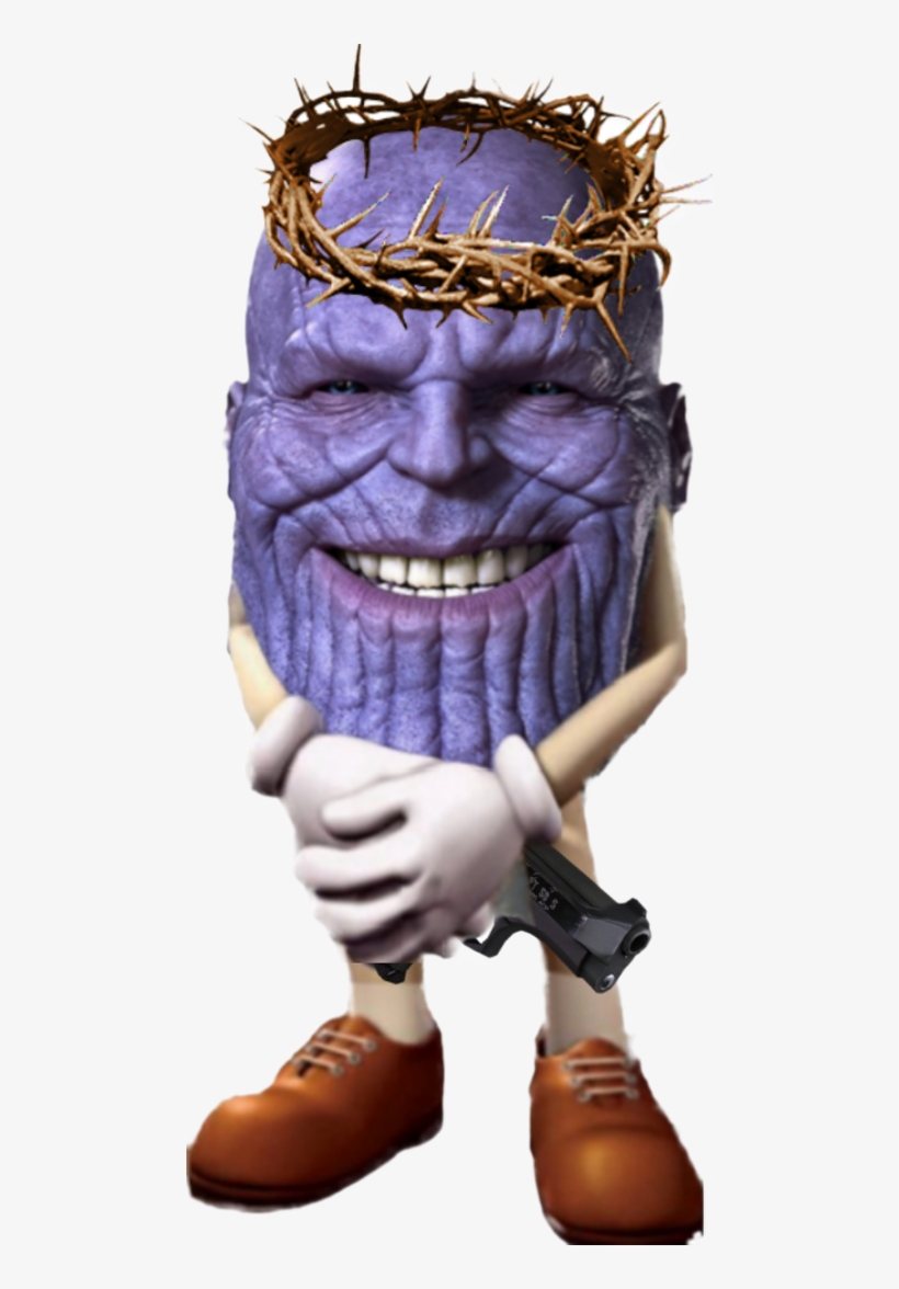 Thanos As A Eggplant, transparent png
