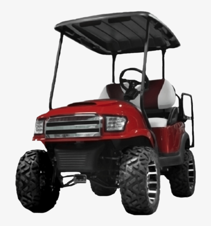 Custom Red Alpha Body By Brazos Valley Golf Cars - Body Kit Club Car, transparent png
