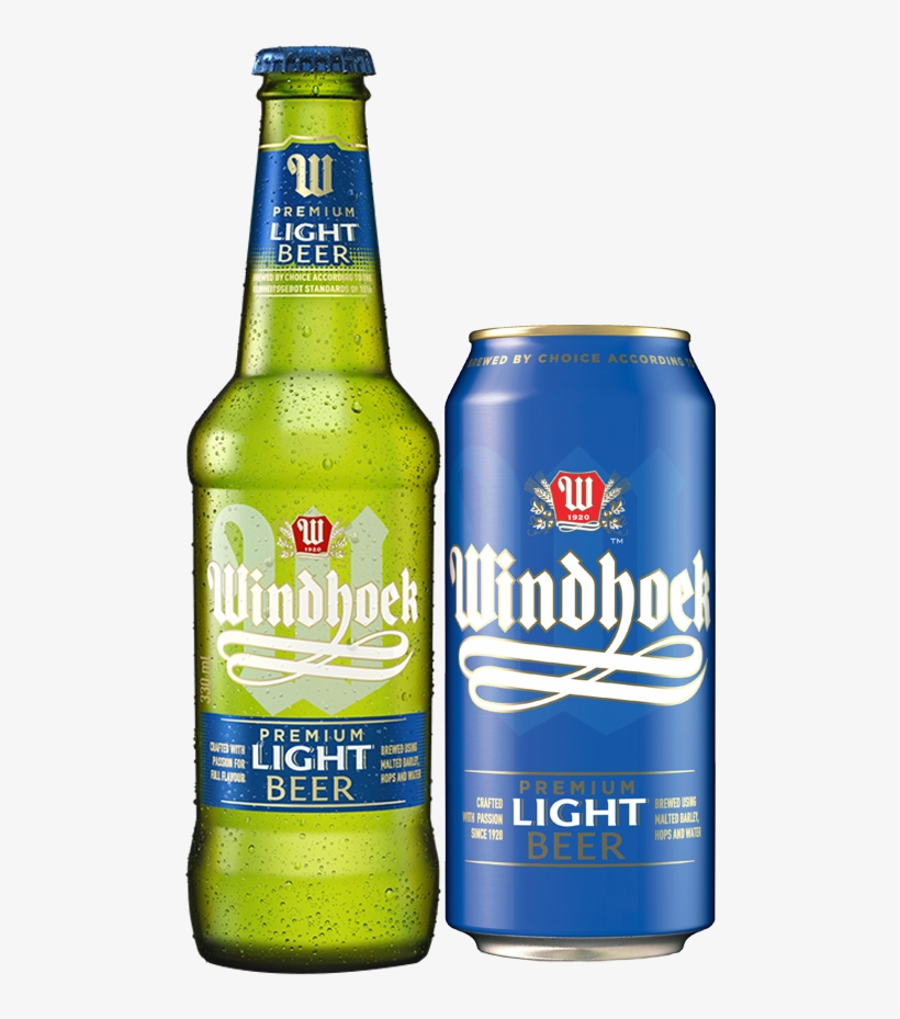 Windhoek-light - Windhoek Light Beer, transparent png
