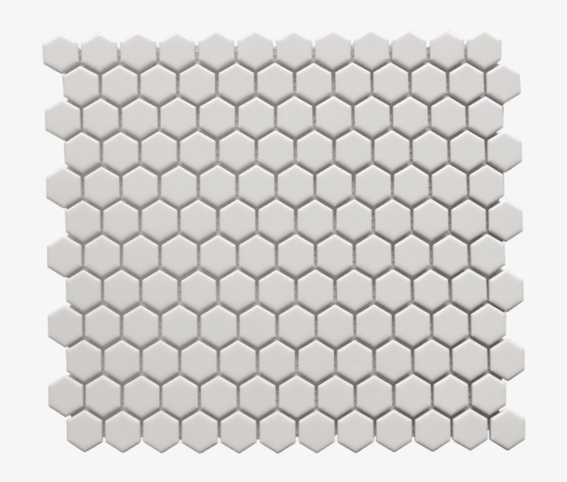 Elcipse Hex White U - Hexagon Tile, transparent png