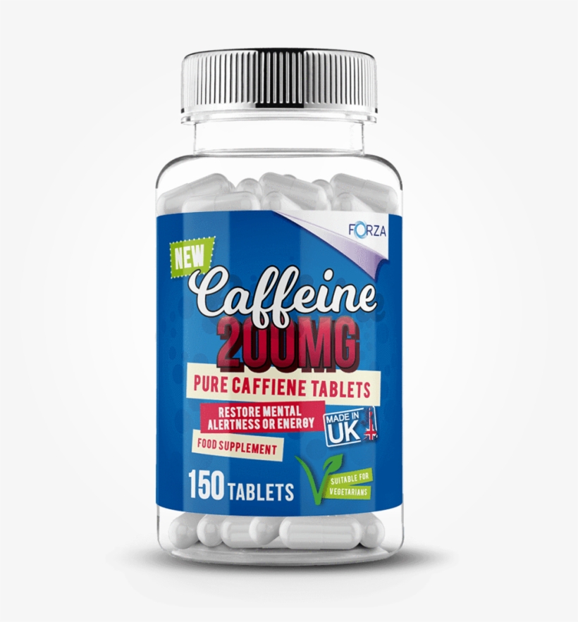 Forza Caffeine Tablets 200mg - Fat Metaboliser, transparent png