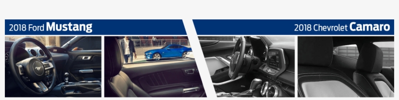 2018 Ford Mustang Vs 2018 Chevrolet Camaro Interior - Sports Sedan, transparent png
