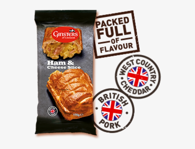 Ham And Cheese Slice - Ginsters, transparent png