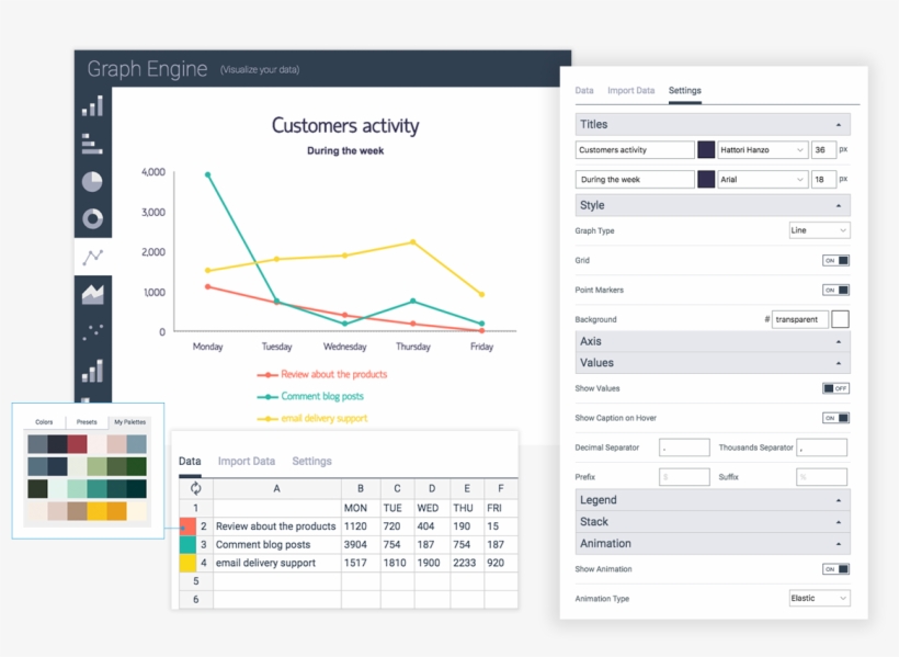 Customize Your Graph According To Your Needs - Computer Icon, transparent png