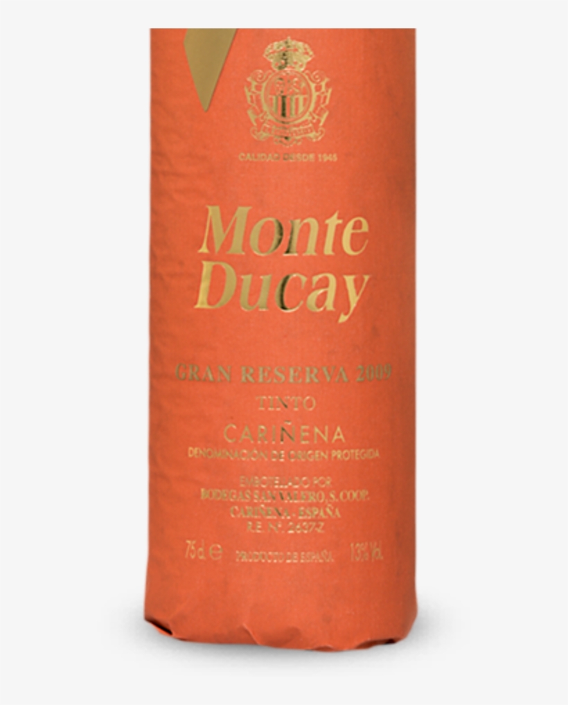 Monte Ducay Gran Reserva Pergamino Tinto 2009 Van San - Book, transparent png