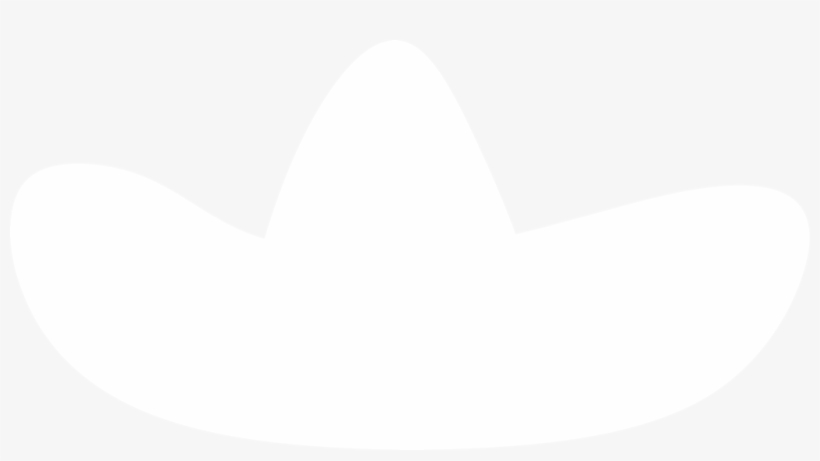 Sombrero Silhouette By Paperlightbox - Silhouette Sombrero Clipart, transparent png