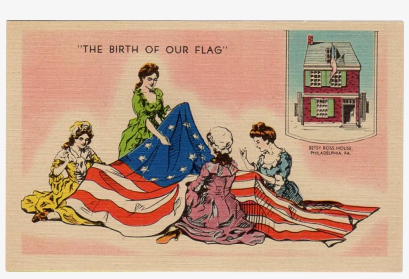 Vintage Patriotic Postcard The - Illustration, transparent png