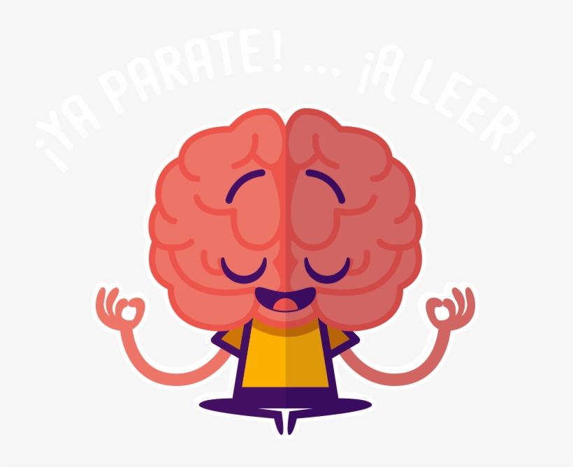Viaja A Través De Los Libros - Brain Cartoon Drawing Png, transparent png