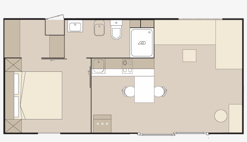 Case Vacanze Nella Laguna Di Grado - Floor Plan, transparent png