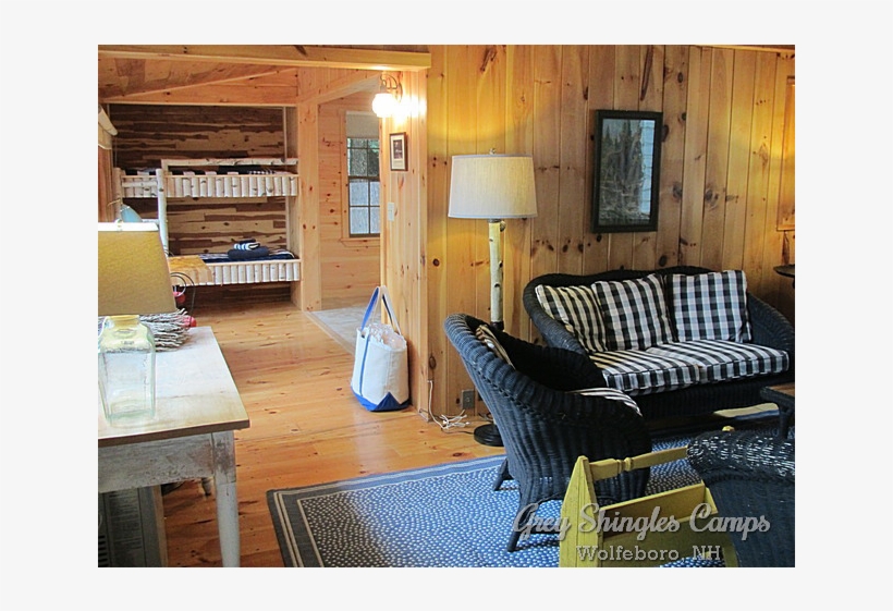 A Unique Wolfeboro Waterfront Rental Cottage - Living Room, transparent png