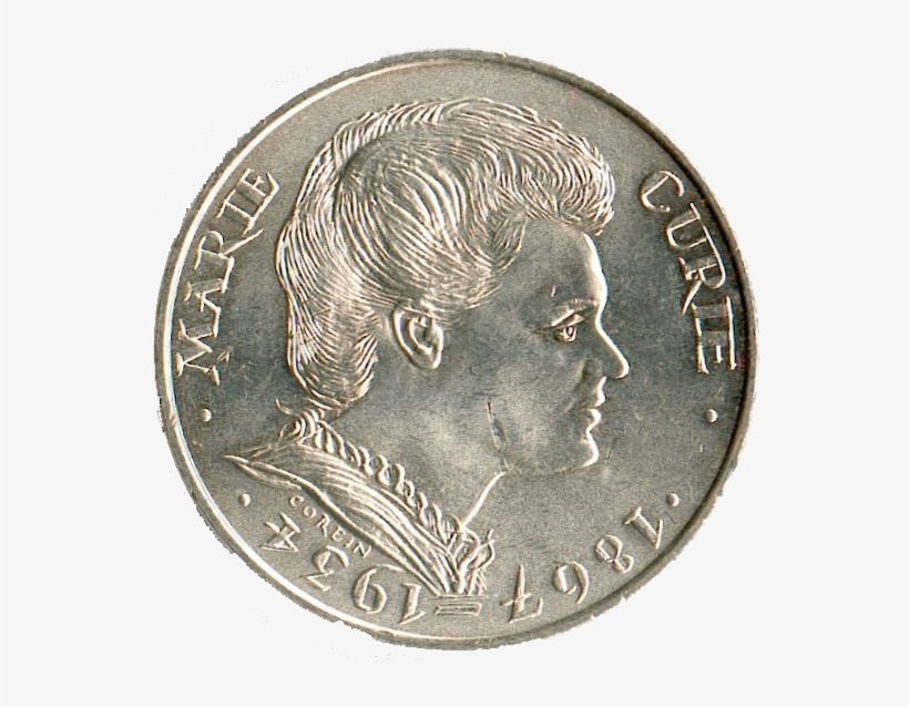 1984 Rv Marie Curie - Dime, transparent png