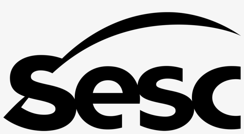 Sesc Logo Preto - Sesc, transparent png