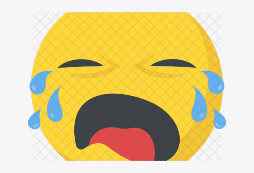 Crying Emoji Clipart Emoji Png - Illustration, transparent png