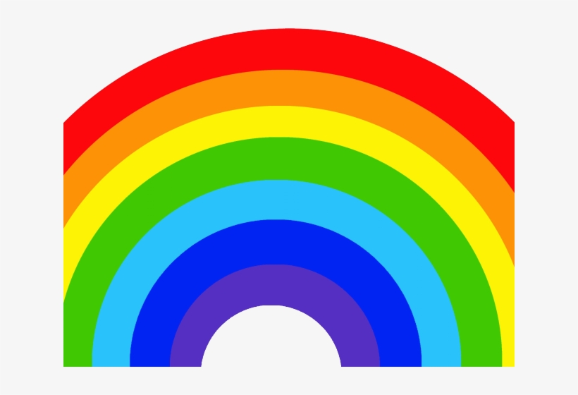 Drawn Rainbow Transparent - Circle, transparent png