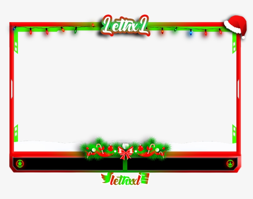 2 Replies 4 Retweets 9 Likes - Christmas Facecam Overlay, transparent png