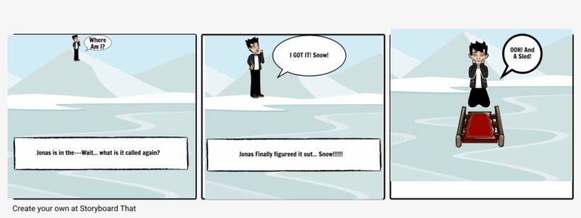 The Sled - Cartoon, transparent png