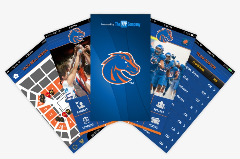 Official Boise State Broncos Gameday App - Banner, transparent png