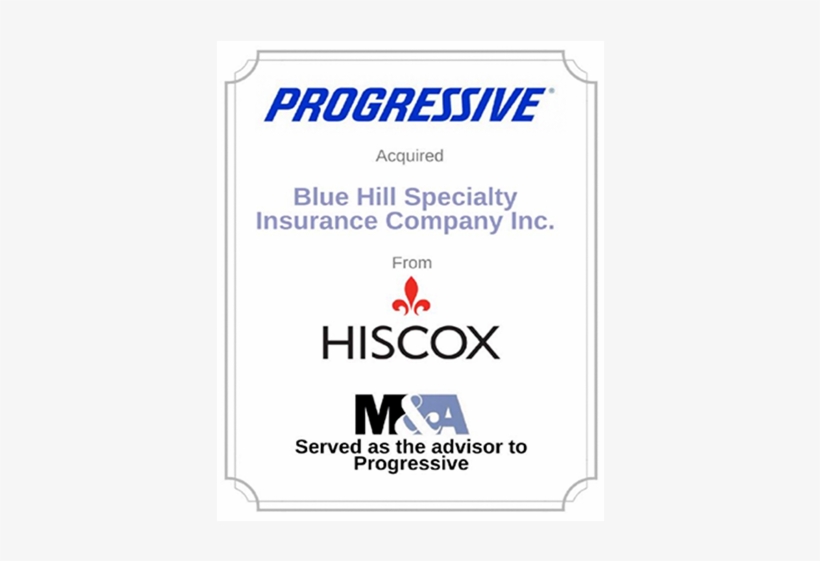 Progressive Corporation Acquires Blue Hill Specialty - Progressive Insurance, transparent png