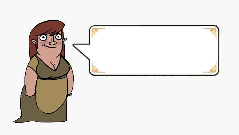 Helpful Villager Explains - Cartoon, transparent png