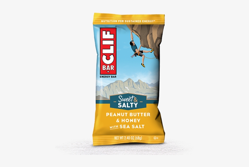 Peanut Butter & Honey With Sea Salt - Clif Bar Peanut Butter Honey Sea Salt, transparent png