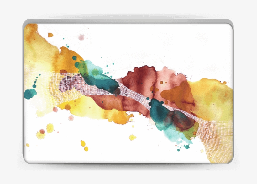 Always Moving Skin Laptop - Watercolor Paint, transparent png